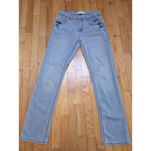 LEVIS 511 Jeans Junior/boys Size 18 Reg Slim Fit Black Label Denim Jeans- Nice!